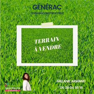 terrain a batir à la vente -   30510  GENERAC, surface 309 m2 vente terrain a batir - UBI424102765